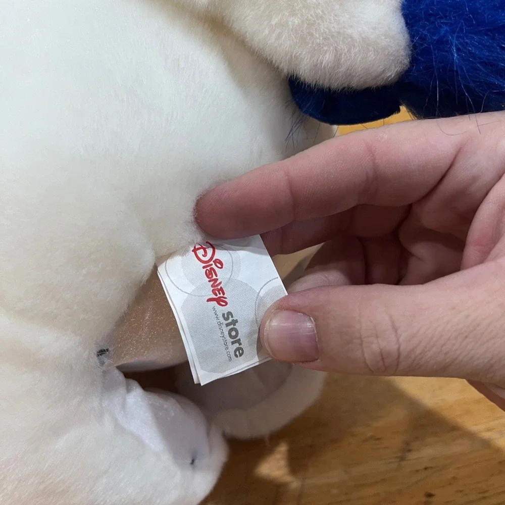 Disney Store Winter White Eeyore Plush 12